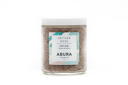 Vetiver Rose Salt Soak